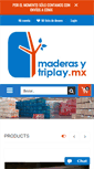 Mobile Screenshot of maderasytriplay.com.mx